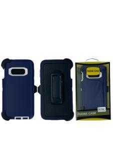 Shockproof Defender Case with Holster for Samsung S10 E -Blue