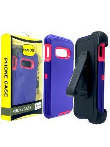 Shockproof Defender Case with Holster for Samsung S10 E -Purple