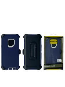 Shockproof Defender Case with Holster for  Samsung Galaxy S9 -Blue