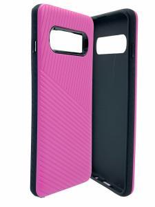Shockproof Hybrid Case  for Samsung S10 -Pink