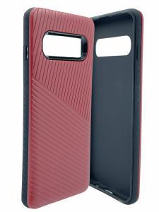 Shockproof Hybrid Case  for Samsung S10 -Red