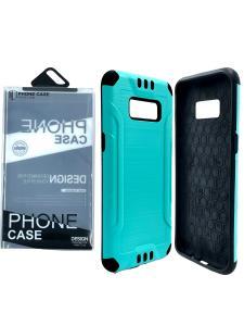Shockproof Hybrid Case Teal for Samsung Galaxy S8