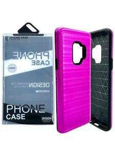 Shockproof Hybrid Case Hot Pink for Samsung Galaxy S9