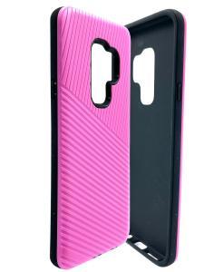 Shockproof Hybrid Case Black/Pink for Samsung S9 Plus