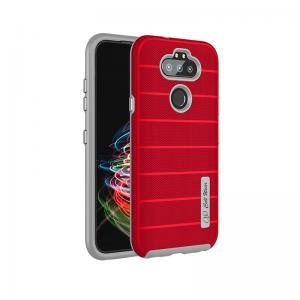 Shockproof Hybrid Case for LG Aristo 5 -Red