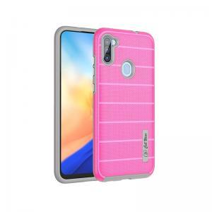 Shockproof Hybrid Case for Samsung A11 -Pink