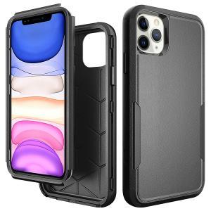3 Piece Shock Proof Commander Series Case for IPhone 11 PRO MAX -Black