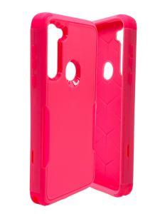 3 Piece Shock Proof Commander Series Case for Motorola Moto G Stylus -Pink