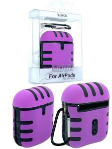 Shockproof Hybrid Case Purple for AirPod 1/2