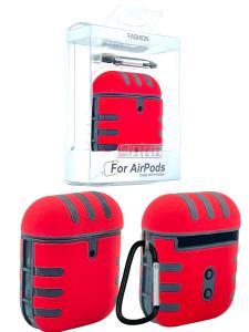 Shockproof Hybrid Case Red for AirPod 1/2