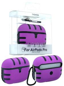 Shockproof Hybrid Case Purple for AirPod Pro