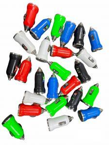 25 Count of Colored Car Charger