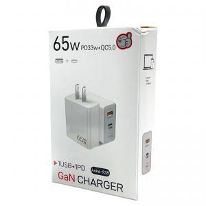 Dual charger USB-C 65W Power Adapter