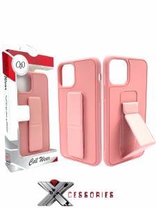 Shock Proof Kickstand Case for iPhone 12 Pro max  6.7 - Pink