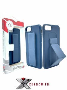 Shock Proof Kickstand Case for IPhone 6P/7P/8P - Navy Blue