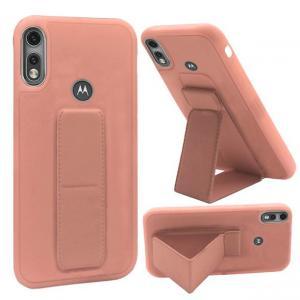 Shock Proof Kickstand Case for Motorola Moto E7/Moto E 2020 - Pink