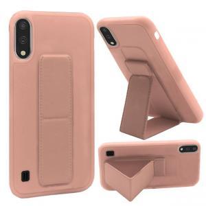 Shock Proof Kickstand Case for Samsung Galaxy A01 - Pink