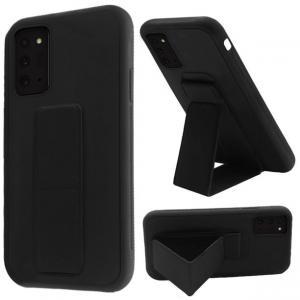 Shock Proof Kickstand Case for Samsung Galaxy Note 20 - Black