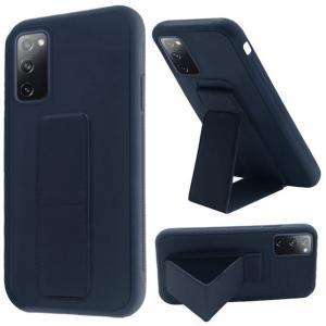 Shock Proof Kickstand Case for Samsung Galaxy S20 FE - Navy Blue