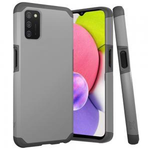 For Samsung Galaxy A03s MetKase Original ShockProof Case Cover - Charcoal G