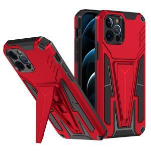 For iP15 Pro Max Alien Design Shockproof Kickstand Magnetic Hybrid Case Cov