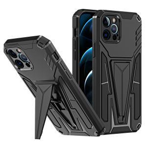 For iPhone 12 & iPhone 12 Pro Alien Design Shockproof Kickstand Magneti