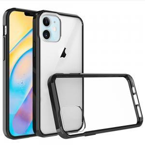 Bumper Clear Transparent Case for Iphone 12 Mini - Clear/Black