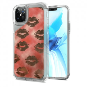 Electroplated Design Hybrid Case Cover Lips for Iphone 12 Pro Max