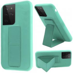 Foldable Magnetic Kickstand Case For Samsung Galaxy S21 Ultra/S30 Ultra - T