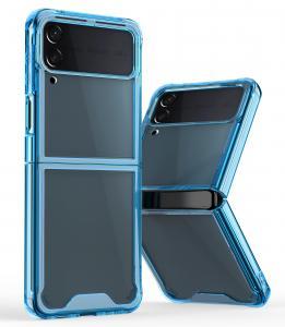 For Samsung Galaxy Z Flip 4 Flip Transparent Hybrid Shockproof Case Cover -