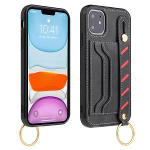 For Apple iPhone 14 PRO 6.1" Multi-Functional Cards Slot Wrist Strap V