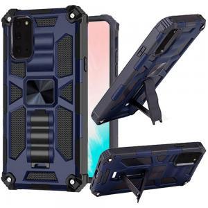 Machine Magnetic Kickstand Case Cover For Samsung Galaxy Note 20 - Blue