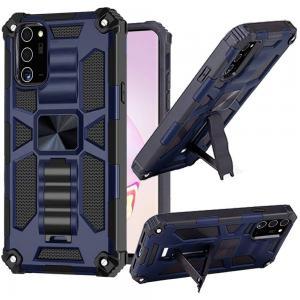 Machine Magnetic Kickstand Case Cover For Samsung Galaxy Note 20 Ultra - Bl
