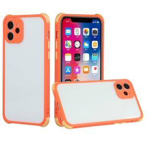 For iPhone 12/12 Pro Natural Shockproof Hybrid Case Cover - Orange