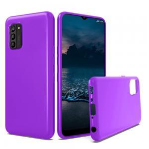 For Nokia G100 TPU Gel Skin Flexible Skinny Case  - Dark Purple
