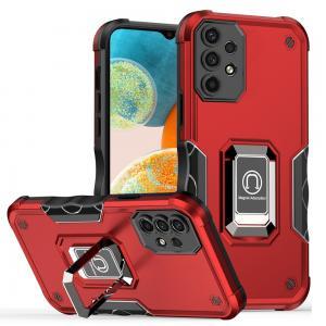For Samsung A23 5G OPTIMUM Magnetic Ring Stand Case Cover - Red