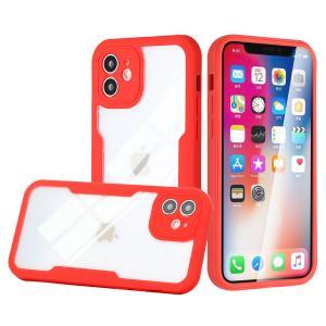 For Apple iPhone XR Transparent Slim Hybrid with PET Screen Protector Case