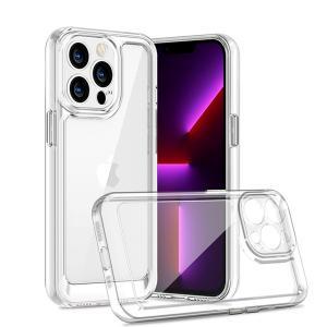 For iP15 Pro Max SpaceX Ultra Transparent Tone Case Cover - Clear