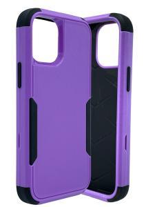 Tuff Anti-Slip ShockProof Hybrid Case  for Apple iPhone 12 Mini - Purple