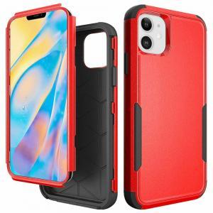 3 Piece Shock Proof Commander Series Case for IPhone 12 MINI 5.4 -Red