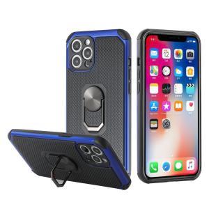 For iPhone 13 Pro Max Tough Rugged Hybrid with Magnetic Ring Stand Case Cov