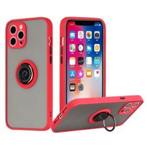 For Apple iPhone 14 Plus 6.7" Magnetic RingStand Case Cover - Red