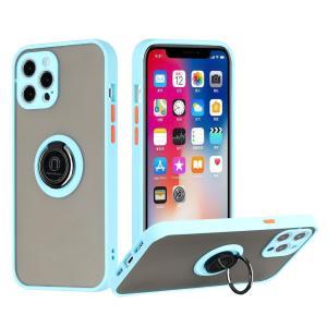 For iPhone 13 6.1 Magnetic RingStand Case Cover - Teal