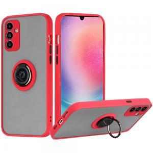For Samsung A25 5G Magnetic RingStand Case Cover - Red