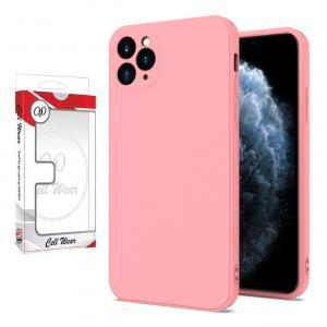 Silicone Skin Case-Blush Pink-For iPhone 11 Pro Max