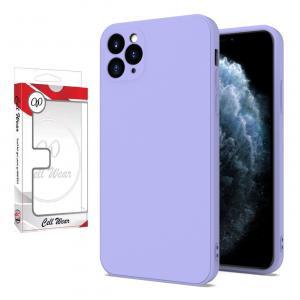 Silicone Skin Case-Lavender Purple-For iPhone 11 Pro Max