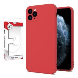 Silicone Skin Case-Lava Red-For iPhone 11 Pro Max