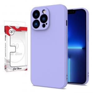 Silicone Skin Case-Lavender Purple-For iPhone 13 Pro
