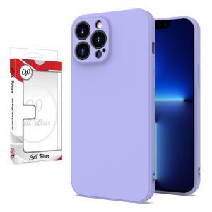 Silicone Skin Case-Lavender Purple-For iPhone 13 Pro Max