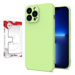 Silicone Skin Case-Lime Green-For iPhone 13 Pro Max